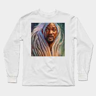 Will Smith as Bible hero Long Sleeve T-Shirt